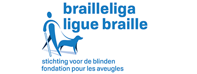 Logo Brailleliga, stichting voor de blinden